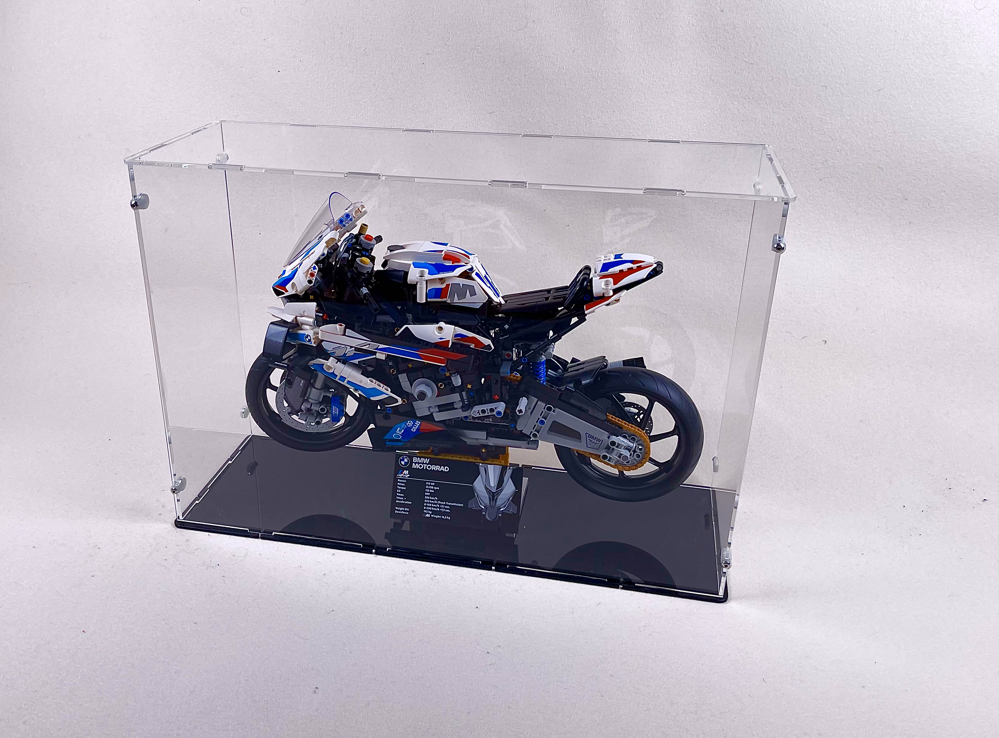 Acrylglas-Vitrine für LEGO® BMW M 1000 RR 42130