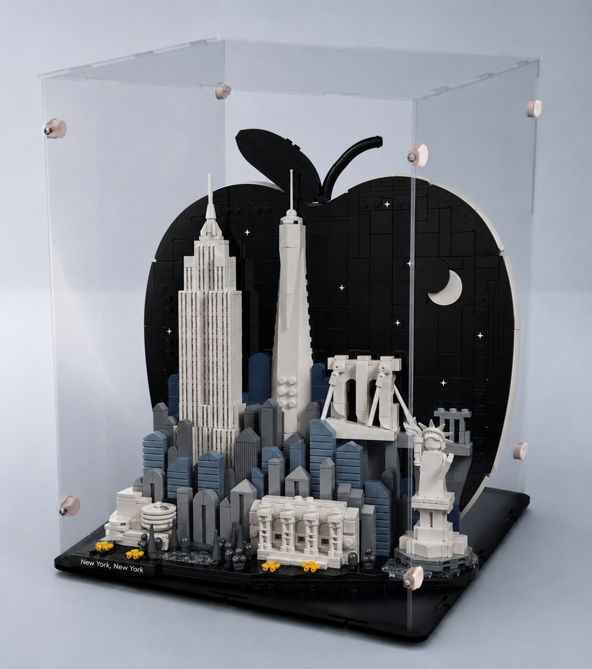 Acrylglas Vitrine Haube für Ihr Lego Modell New York City - The Big Apple 21066