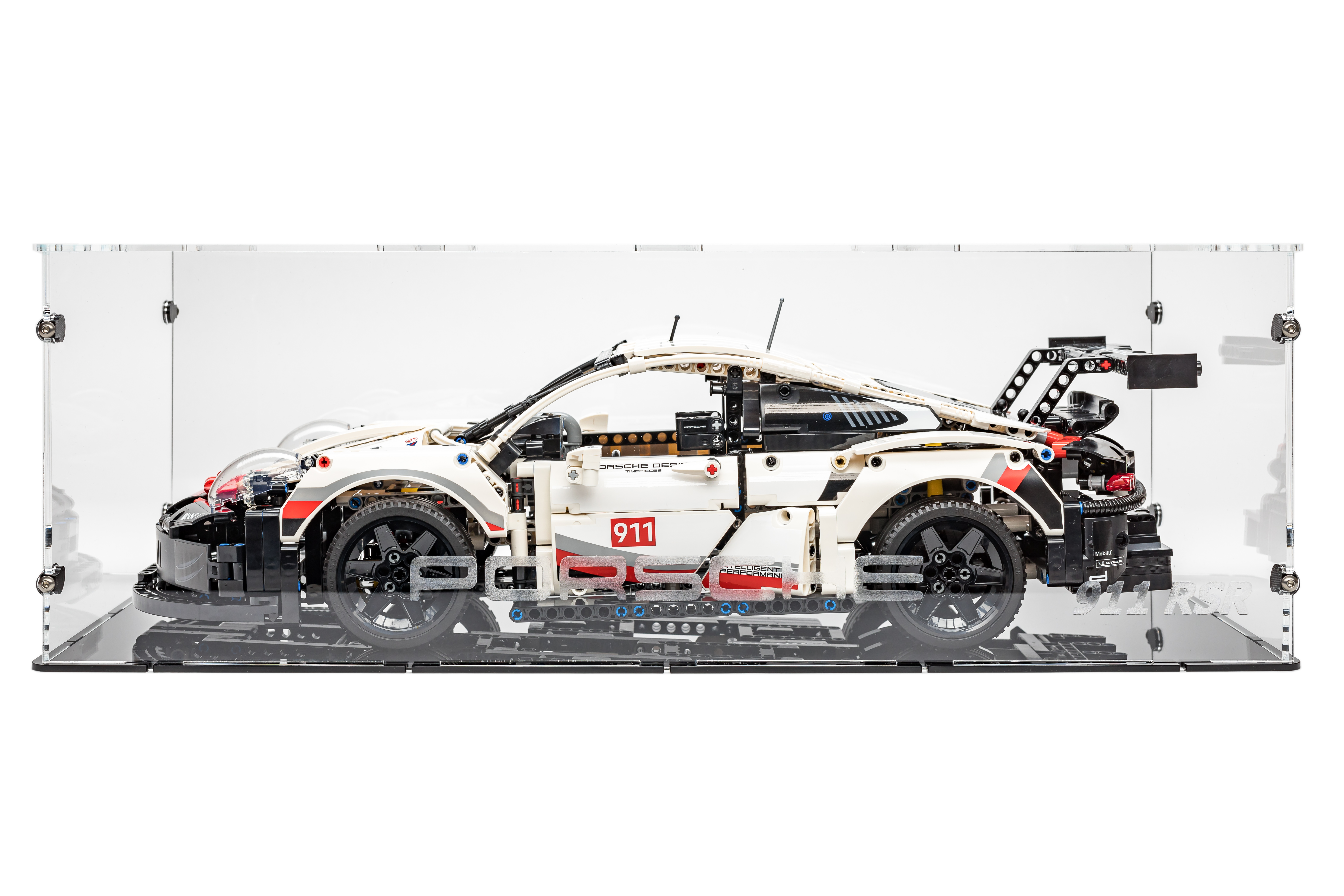 Acrylglas Vitrine Haube für  Ihr LEGO® Modell 42096 Porsche 911 RSR