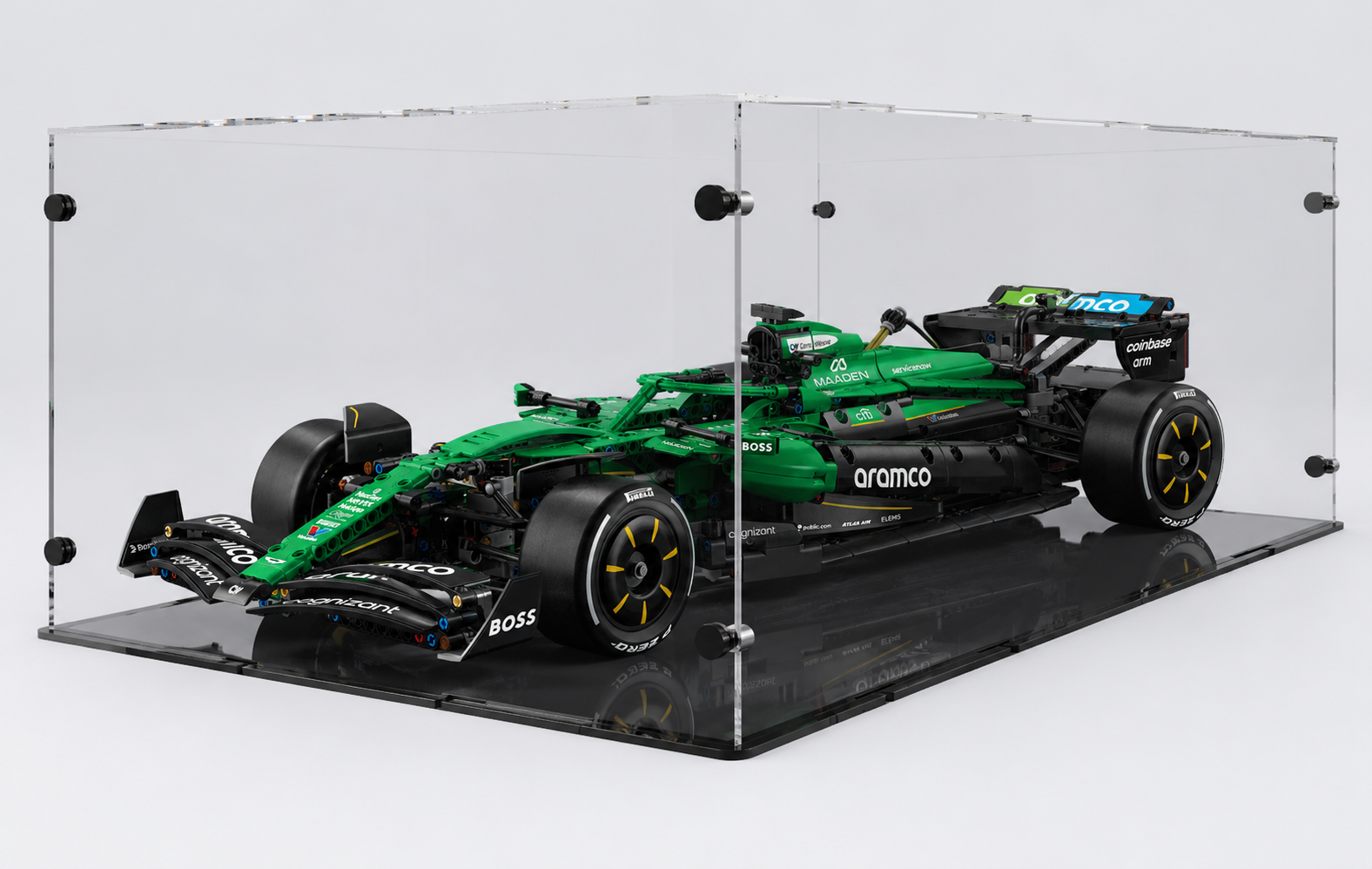 Acrylglas Vitrine Haube für Ihr Lego Modell Aston Martin AMR25 F1 42240