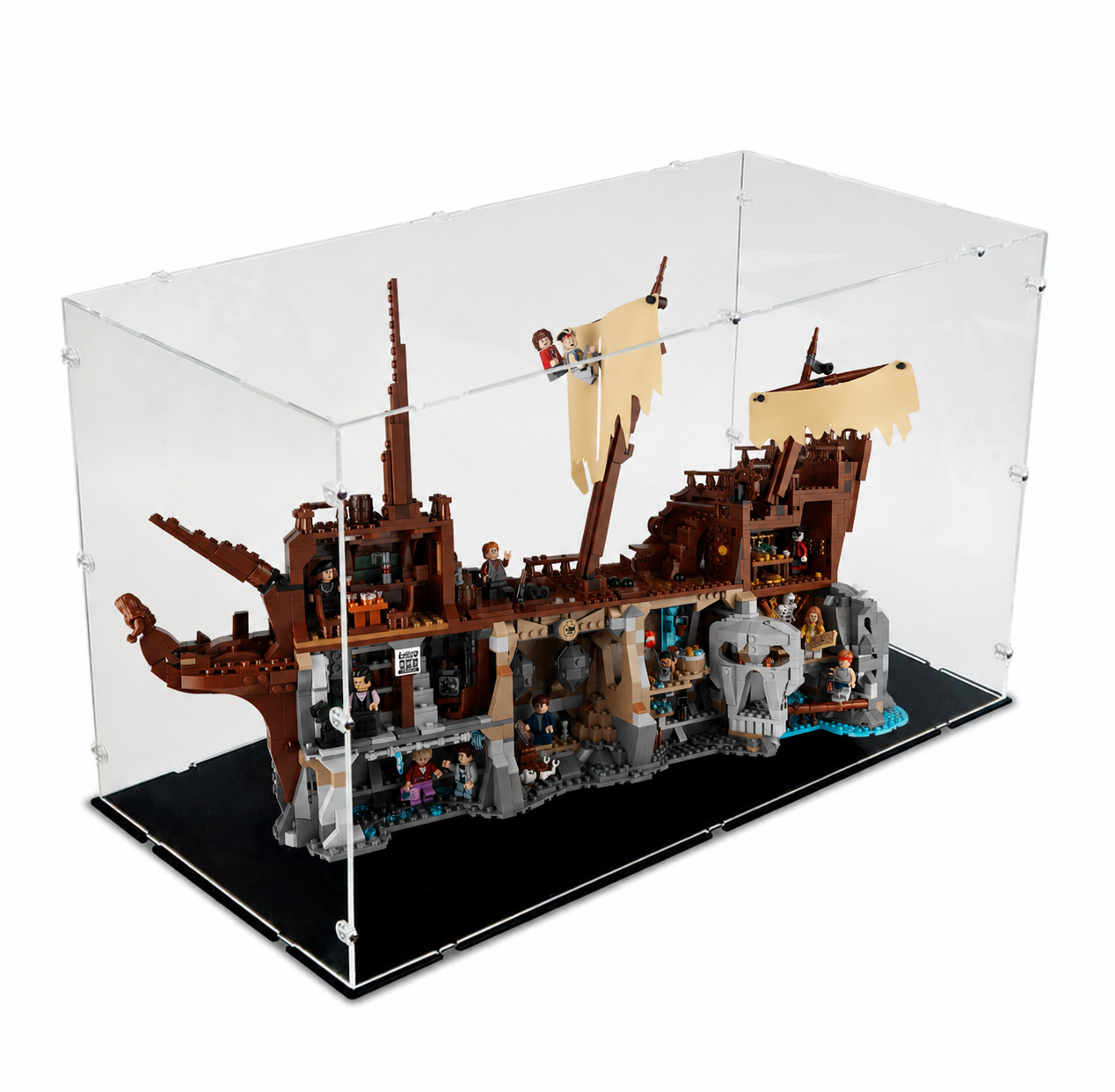 Acrylglas Vitrine Haube für Ihr LEGO Modell Die Goonies 21363