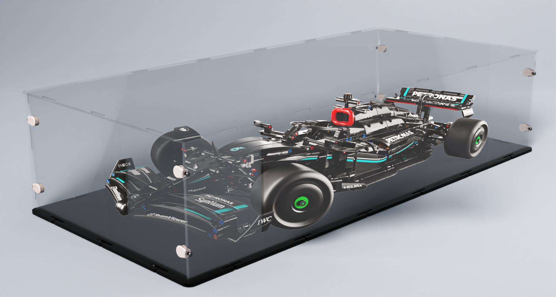 Acrylglas Vitrine Haube für Ihr LEGO® Modell Mercedes AMG F1 42171